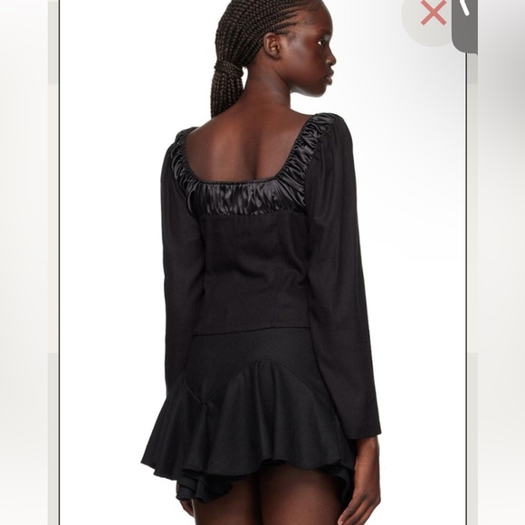 NWT Tach clothing salvia top black size small - Picture 3 of 9